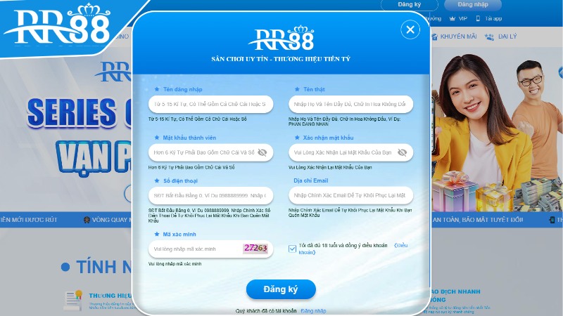 Đăng Ký RR88